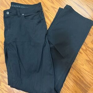 Prana men's slim fit breathe black pants 36x32